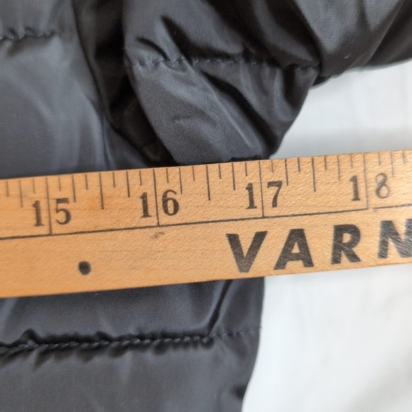 LAUNDRY by Shelly Segal Women's Puffer Jacket w/ Cinched Waist and Fur Hood, XS - Picture 8 of 15